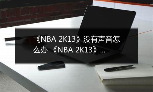 《NBA 2K13》没有声音怎么办 《NBA 2K13》没有声音的解决方法