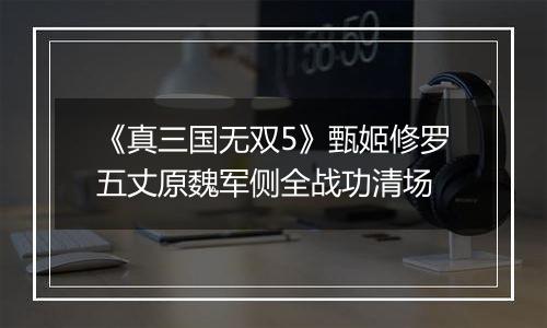 《真三国无双5》甄姬修罗五丈原魏军侧全战功清场