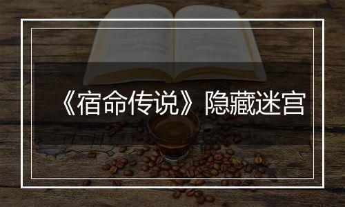 《宿命传说》隐藏迷宫