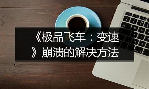 《极品飞车：变速》崩溃的解决方法